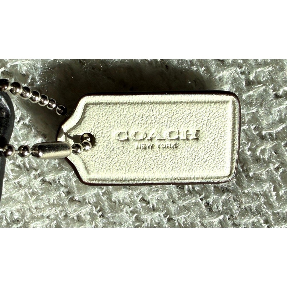 Coach Legacy Signature Turnlock Wristlet Vintage Y2K Wallet Black Gray NWOT - Picture 6 of 11